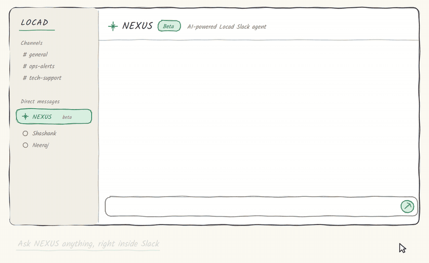 NEXUS — AI-Powered Locad Slack Agent preview